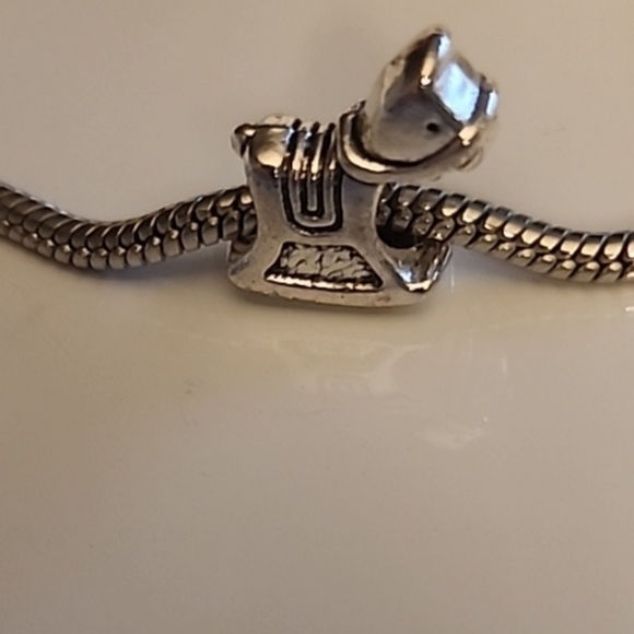 ROCKING HORSE Charm Fits Pandora and European Systems - Picture 2 of 4